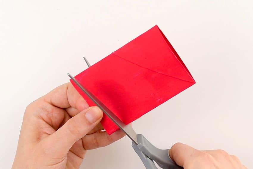 Paper Roll Poinsettia Ornaments Paper Roll Poinsettia Ornaments