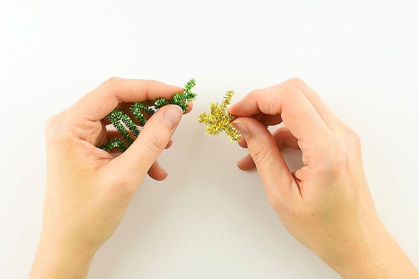 Pipe Cleaner Tree Ornaments