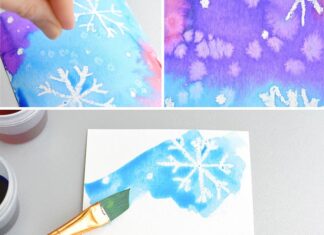 How to make Magic Salt and Watercolor Snowflake Art This magic salt and watercolor snowflake art project for kids is so much fun! The snowflakes magically appear when you add the paint and the salt makes the painting look โfrostyโ. This is such a cool process art idea for kids thatโs fantastic in the classroom at school or on a snowy day at home this winter!