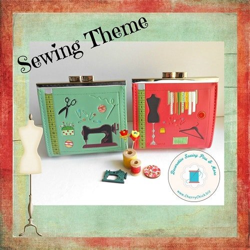 Sewing Theme Coin Purse